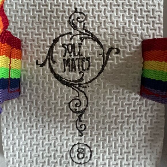 Sole Mates RainbowCore Velcro Strap Hiking Comfort Quick Dry Sandals NWOT Size 8 - Picture 9 of 10